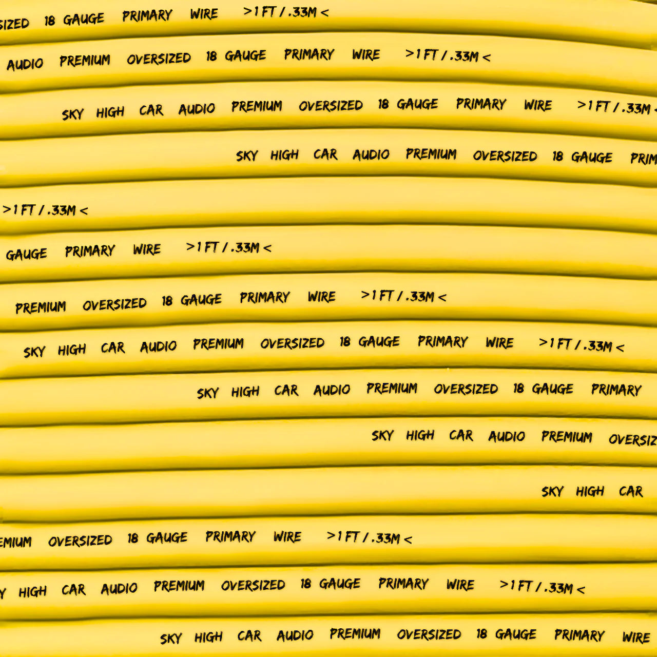 Sky High Car Audio CCA 18 Gauge Primary Wire 500ft