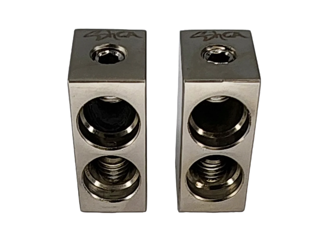 Sky High Car Audio Cast Aluminum Dual 1/0 to 1/0 Gauge Inputs