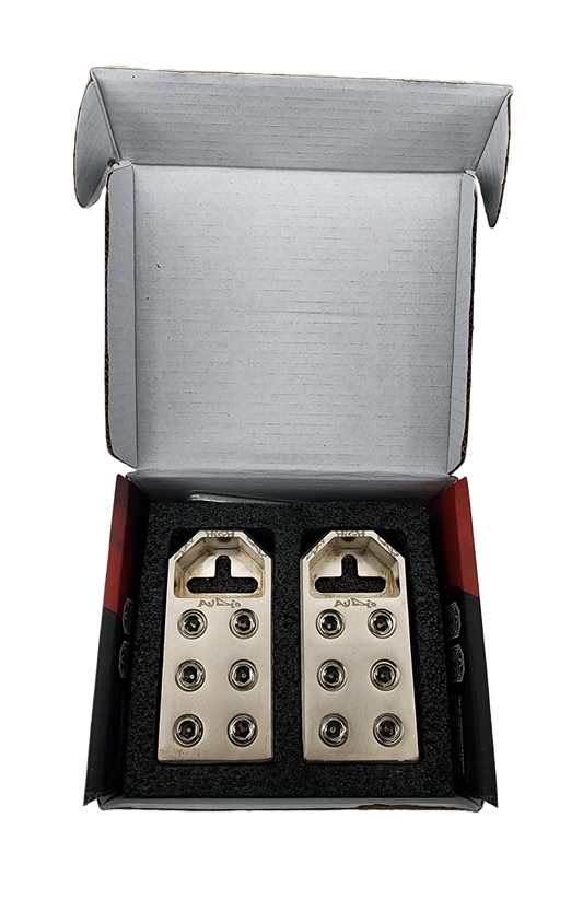 Sky High Car Audio (6) 1/0 Battery Terminals Cast Aluminum