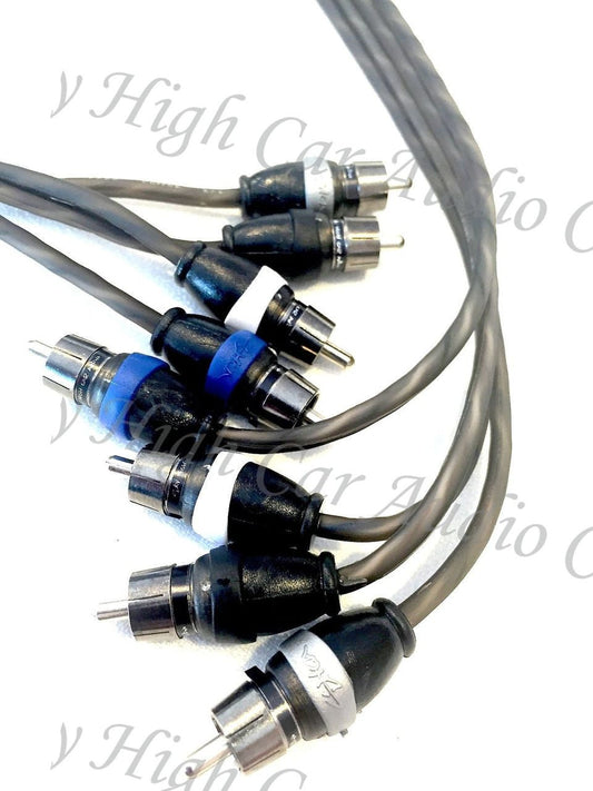 Sky High Car Audio Twisted 4-Channel RCA 12ft-20ft