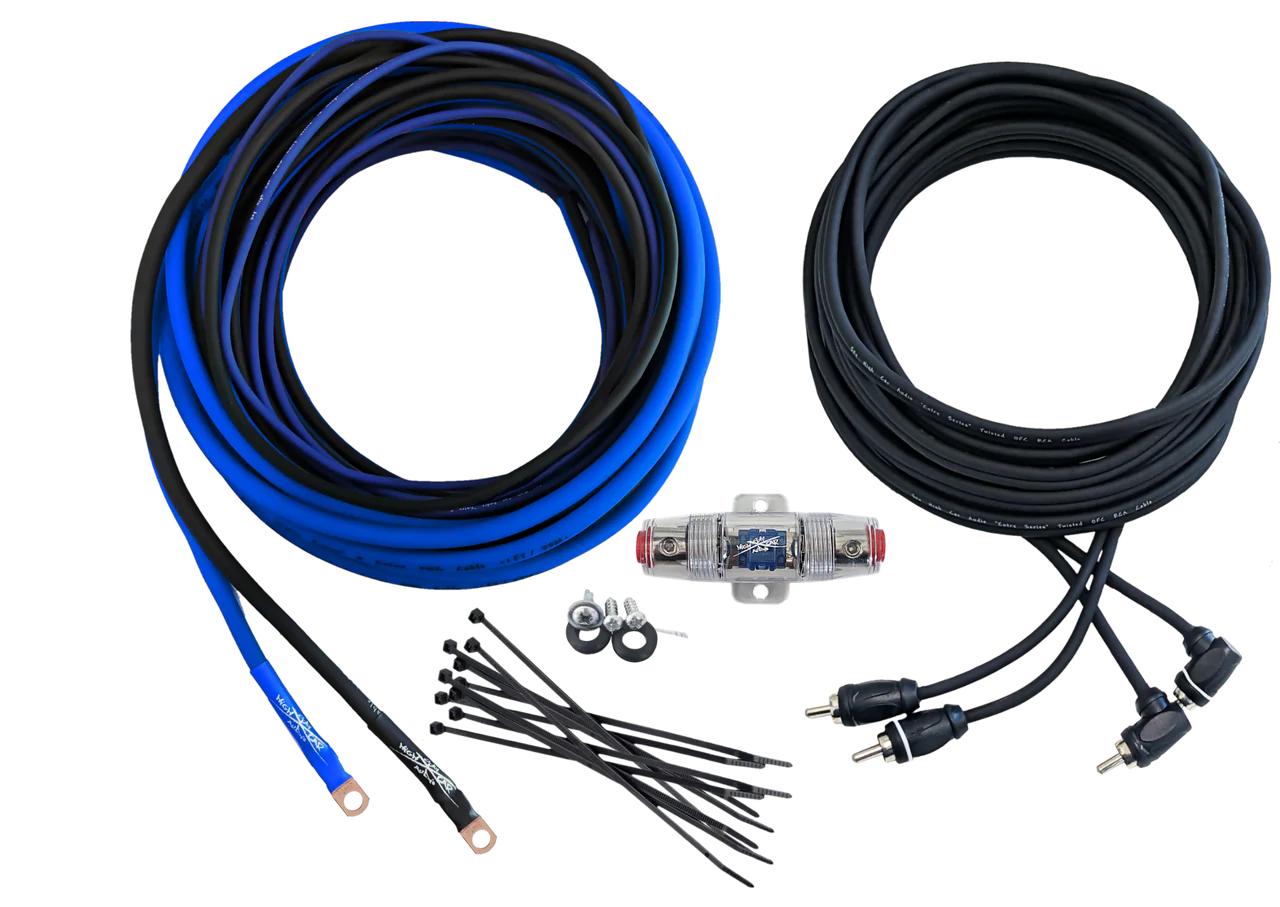 Sky High Car Audio CCA 8 Gauge E-Series Amp Kit