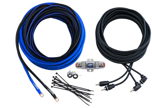 Sky High Car Audio CCA 8 Gauge E-Series Amp Kit