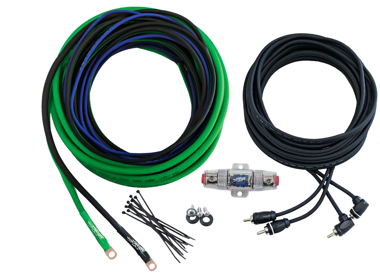 Sky High Car Audio CCA 8 Gauge E-Series Amp Kit