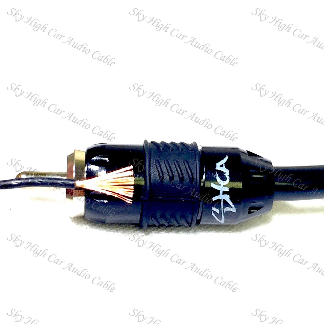 Sky High Car Audio Premium 2-Channel RCA 1.5ft-20ft - Audio Sellerz