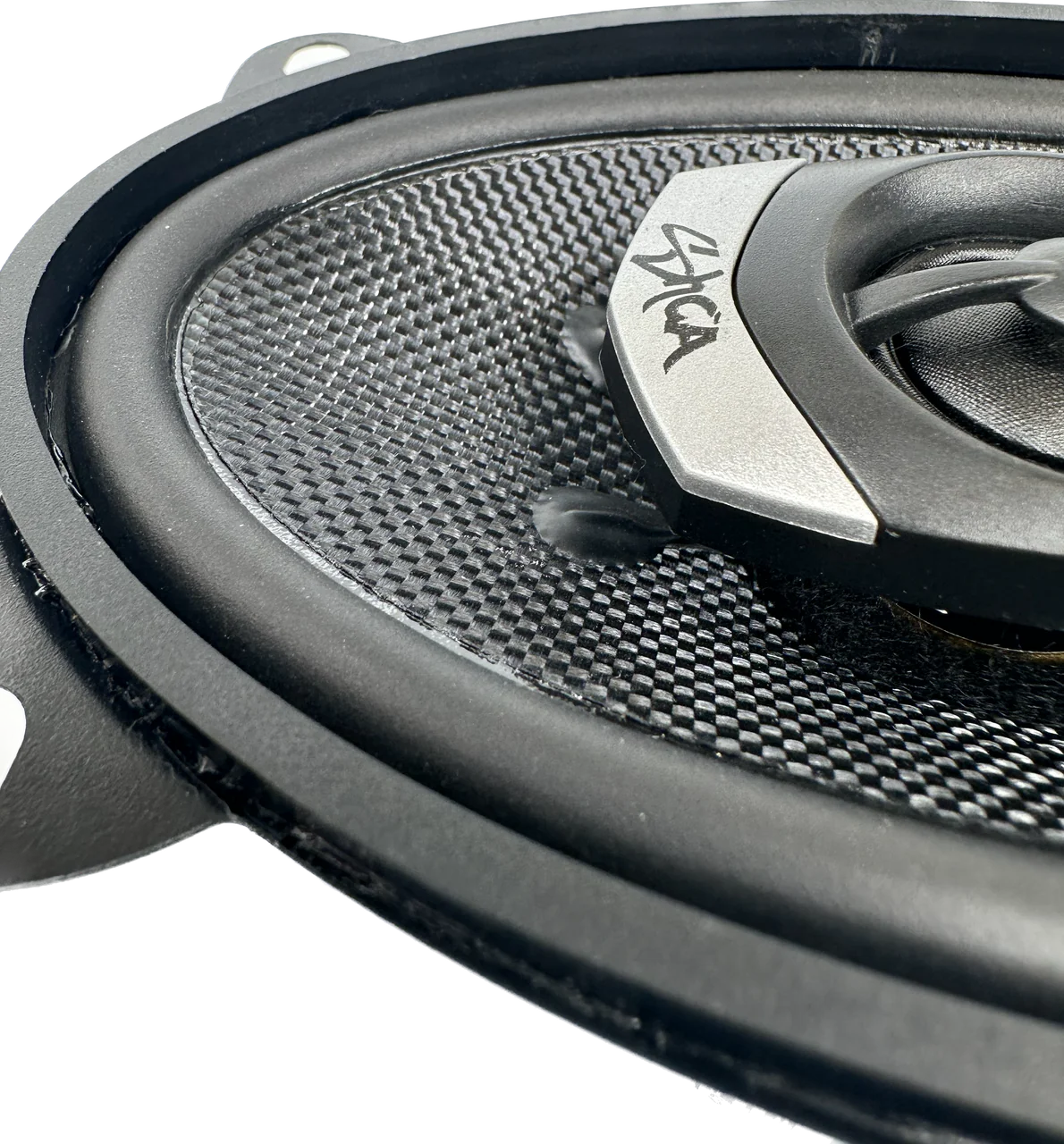 SHCA - C462 4x6" 2-way Coaxial Speakers (Pair) With Glass Fiber Cone and Pivoting Tweeter