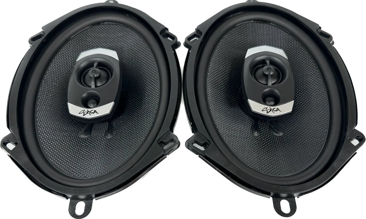 SHCA - C572 5x7" 2-way Coaxial Speakers (Pair) With Glass Fiber Cone