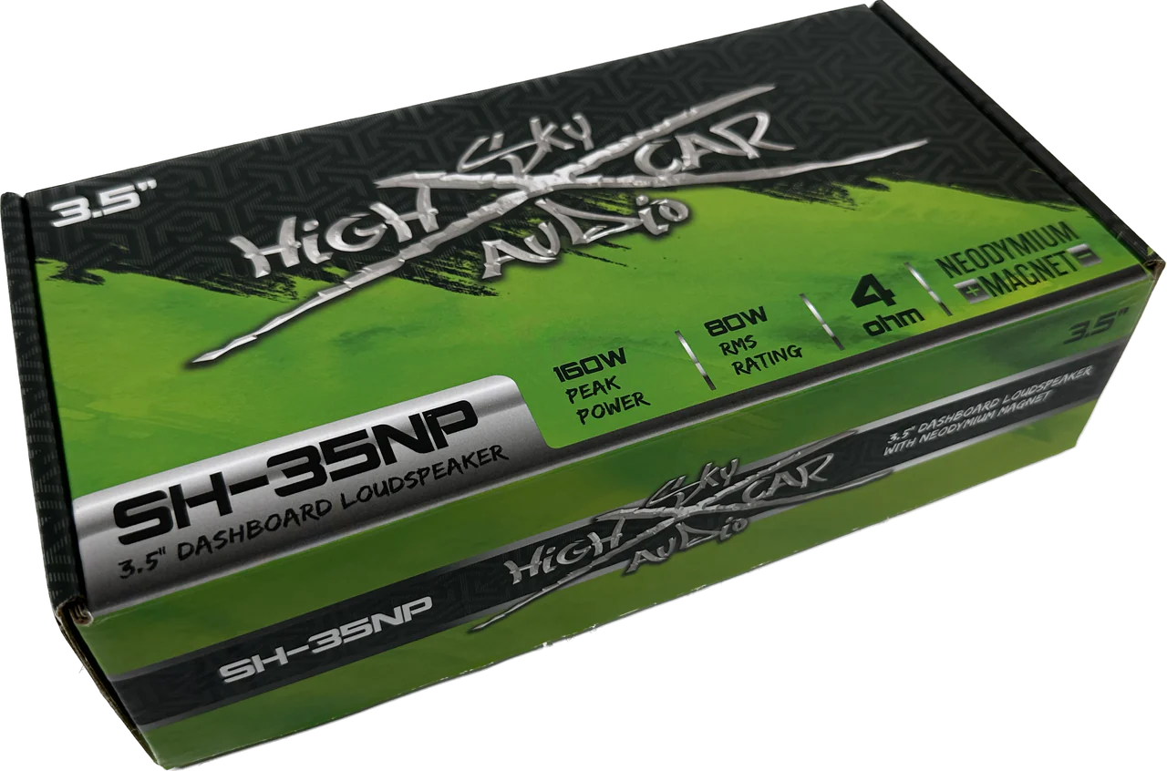 Sky High Car Audio 3.5" Neo Mid Range Pair