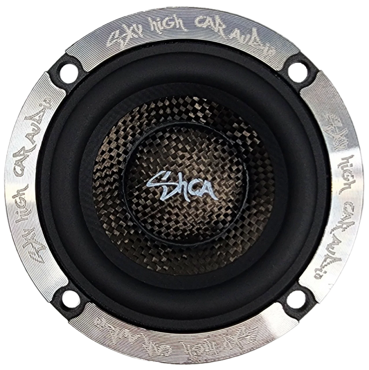 Sky High Car Audio SH-25FE 2.5" Loudspeaker with Carbon Fiber Cone (Pair