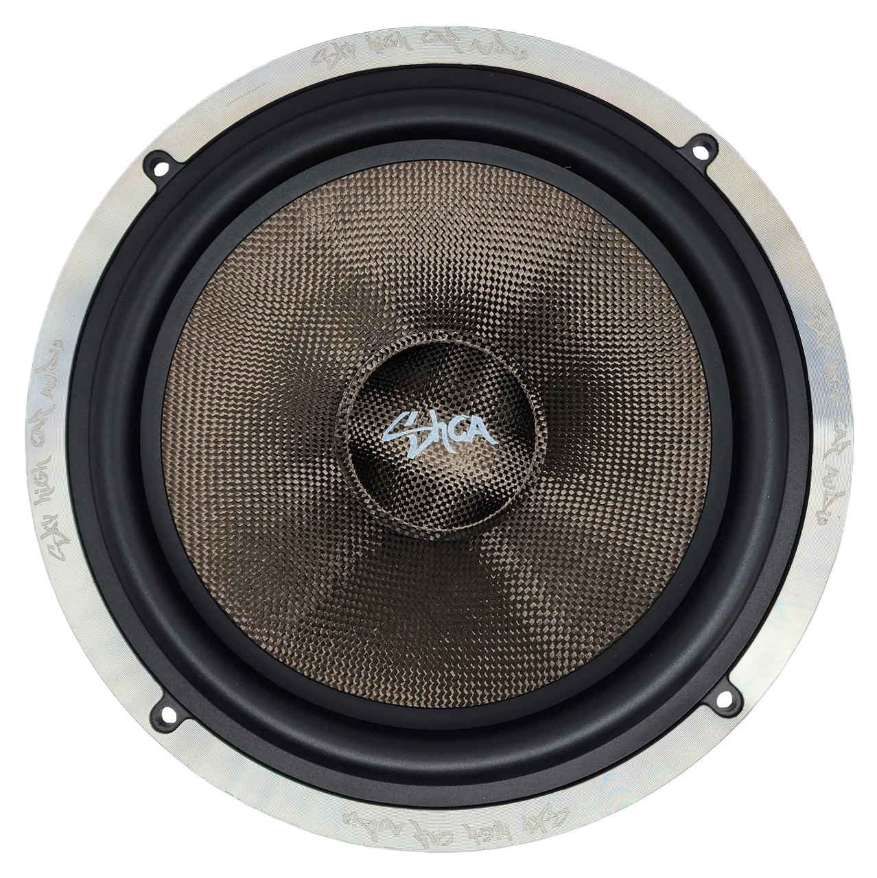 Sky High Car Audio SH-8FE 8" Mid Woofer Pair w/ Carbon Fiber Cone