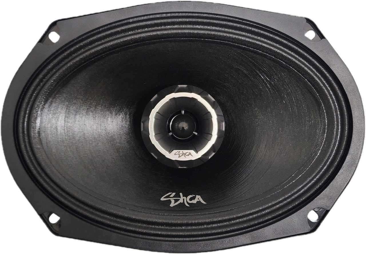 Sky High Car Audio SH-P69 6x9” COAXIAL MID-RANGE LOUDSPEAKER WITH 1" BULLET TWEETER