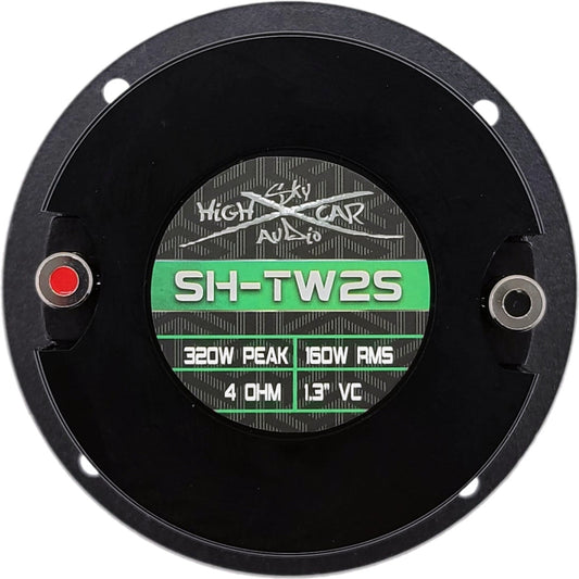 SHCA - Pro Audio TW2S Neo 1.3" VC Bullet Tweeter 4 ohm (Single Speaker)