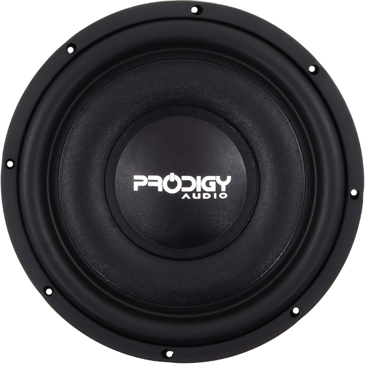 Prodigy Audio NB3-10D4 10" 600 Watt RMS Dual 4 Ohm Shallow Mount Subwoofer