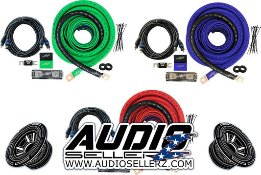Sky High Car Audio 1/0 OFC Amp Kit