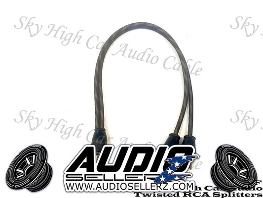Sky High Car Audio Twisted Y Splitter