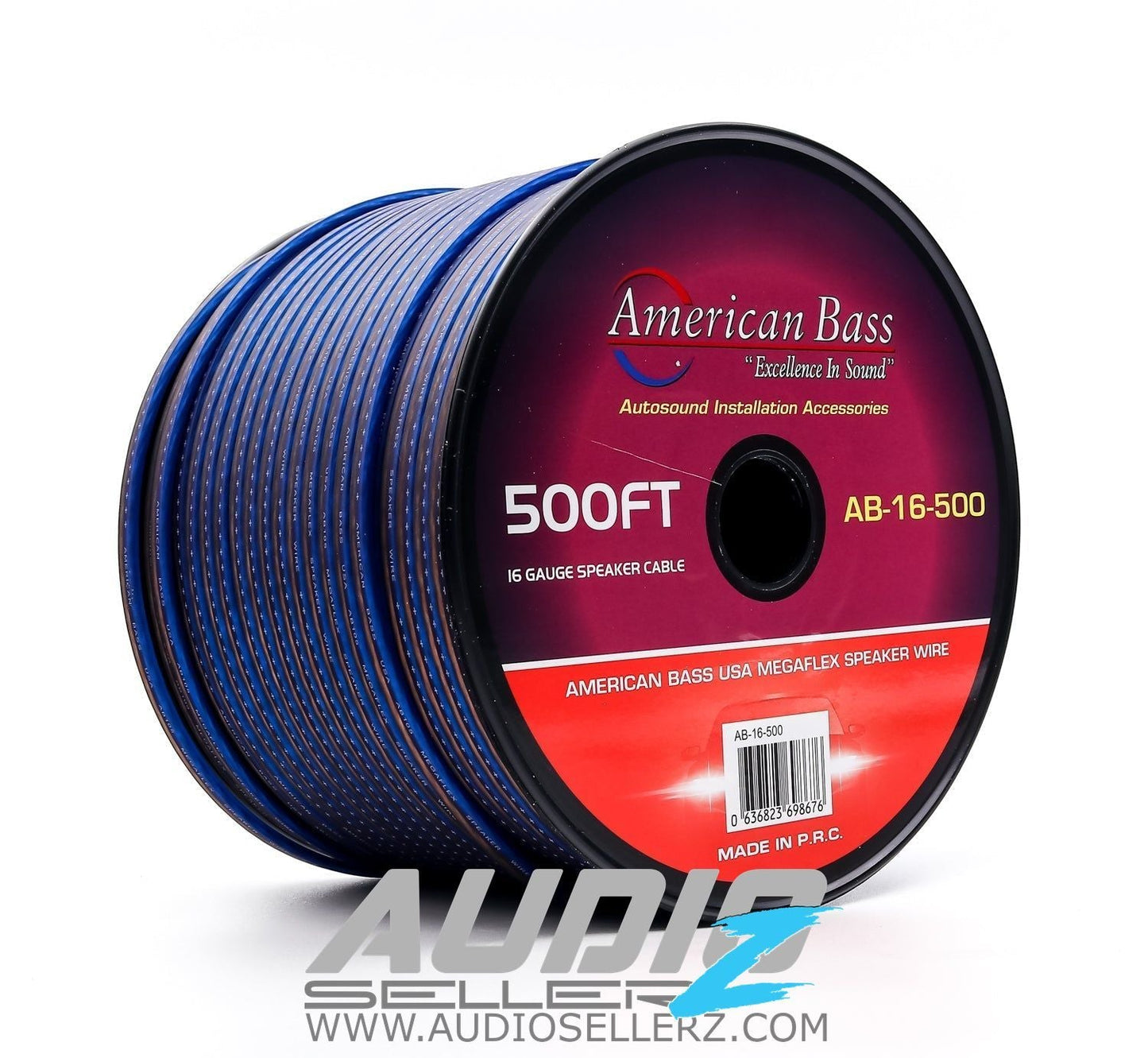 16 Gauge Mega Flex Speaker Wire 500/75ft - American Bass Audio