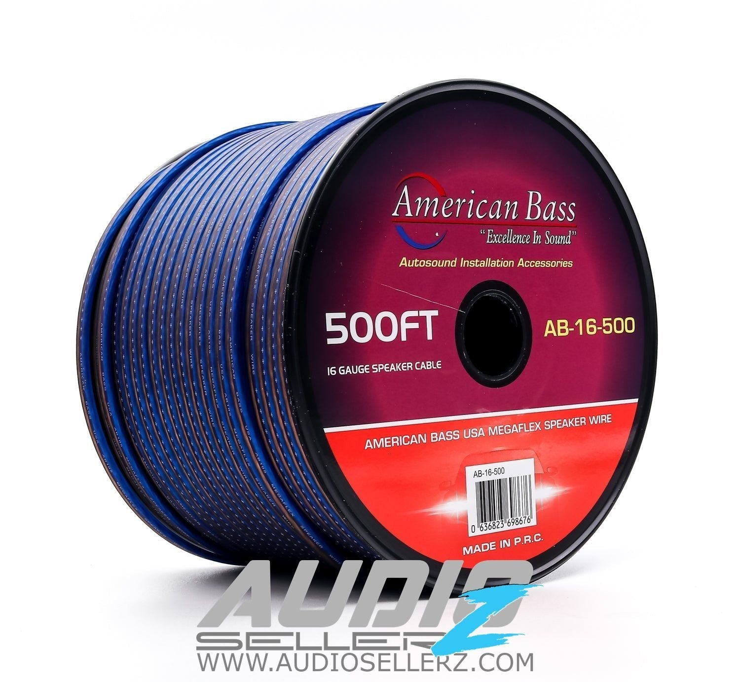 16 Gauge Mega Flex Speaker Wire 500/75ft - American Bass Audio