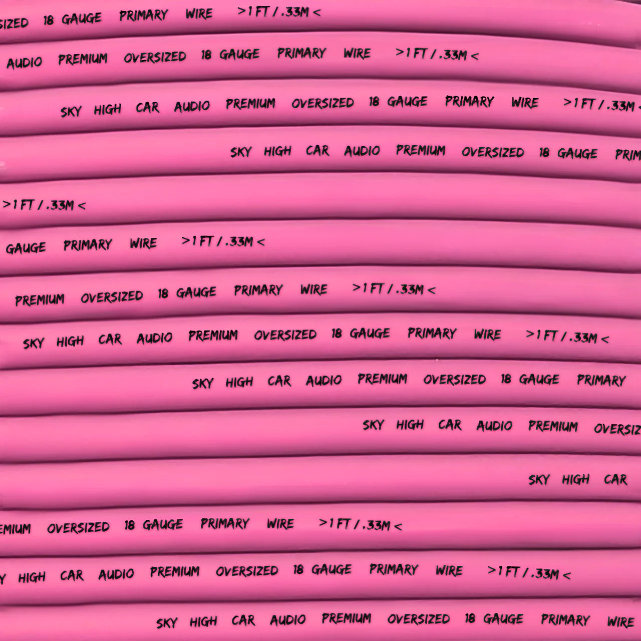 Sky High Car Audio CCA 18 Gauge Primary Wire 500ft