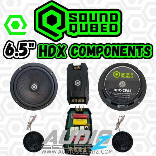 Soundqubed HDX Series 6.5" Component Set