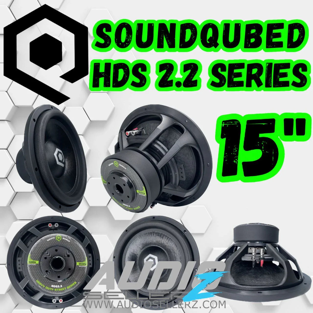 SoundQubed HDS2.2 15" Series Subwoofer