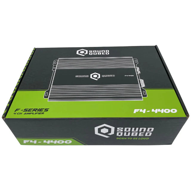 SoundQubed 4400 Watt F4-4400 Full Bridge 4 Channel Amplifier