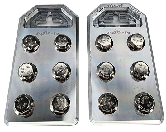 Sky High Car Audio 6 Flat Battery Terminals - Audio Sellerz