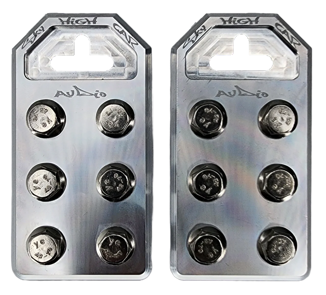 Sky High Car Audio 6 Flat Battery Terminals - Audio Sellerz