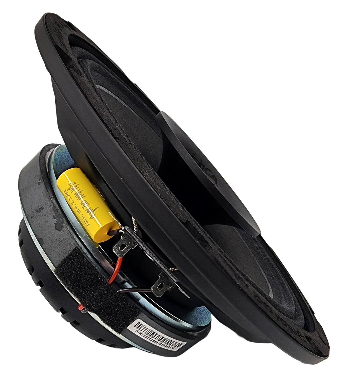 Sky High Car Audio SH-CX84SLIM 8" Slim Coaxial Speaker With Compression Driver Horn