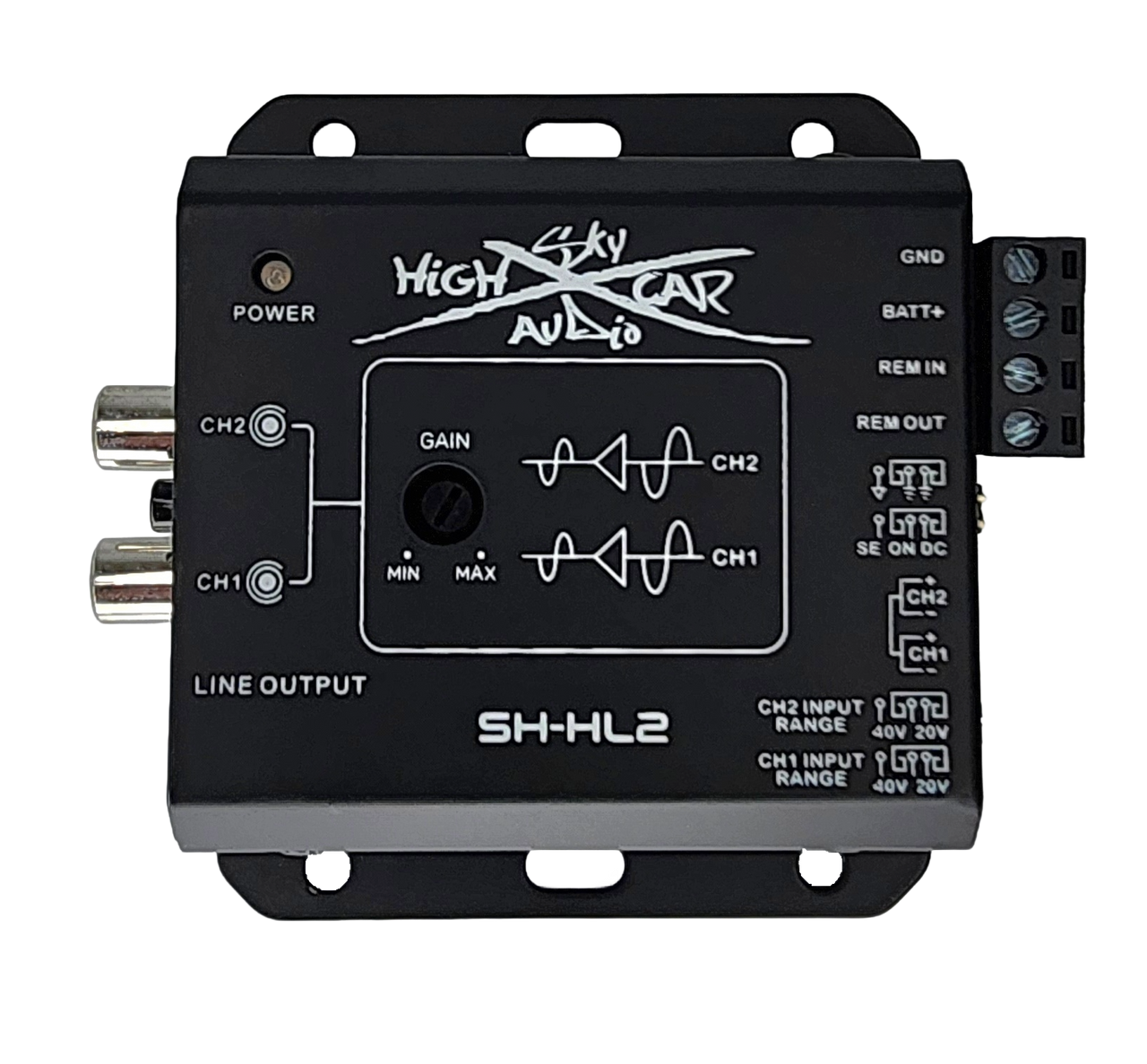 Sky High Car Audio 2 Channel Hi To Low Converter