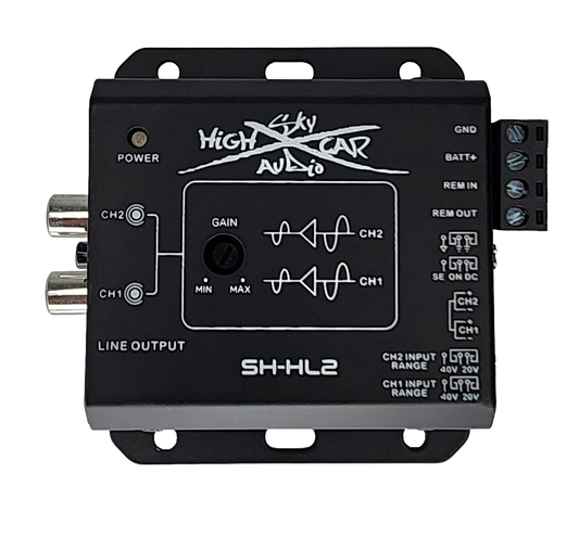 Sky High Car Audio 2 Channel Hi To Low Converter