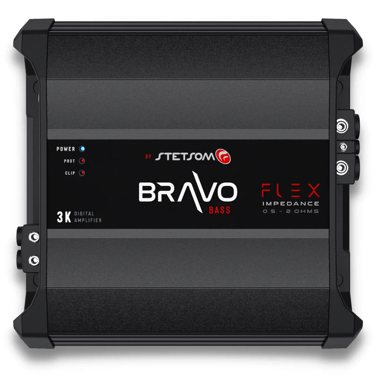 Stetsom Bravo Bass Flex 3K 0.5-2 Ohm Monoblock Car Amplifier - Audio Sellerz