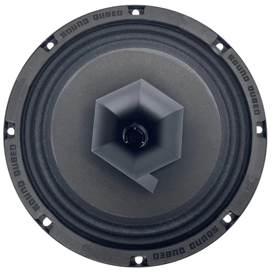 SoundQubed BGS-CX84SL Coaxial Slim Loudspeaker with 1" Compression Driver