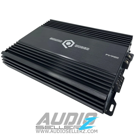 SoundQubed 4400 Watt F4-4400 Full Bridge 4 Channel Amplifier