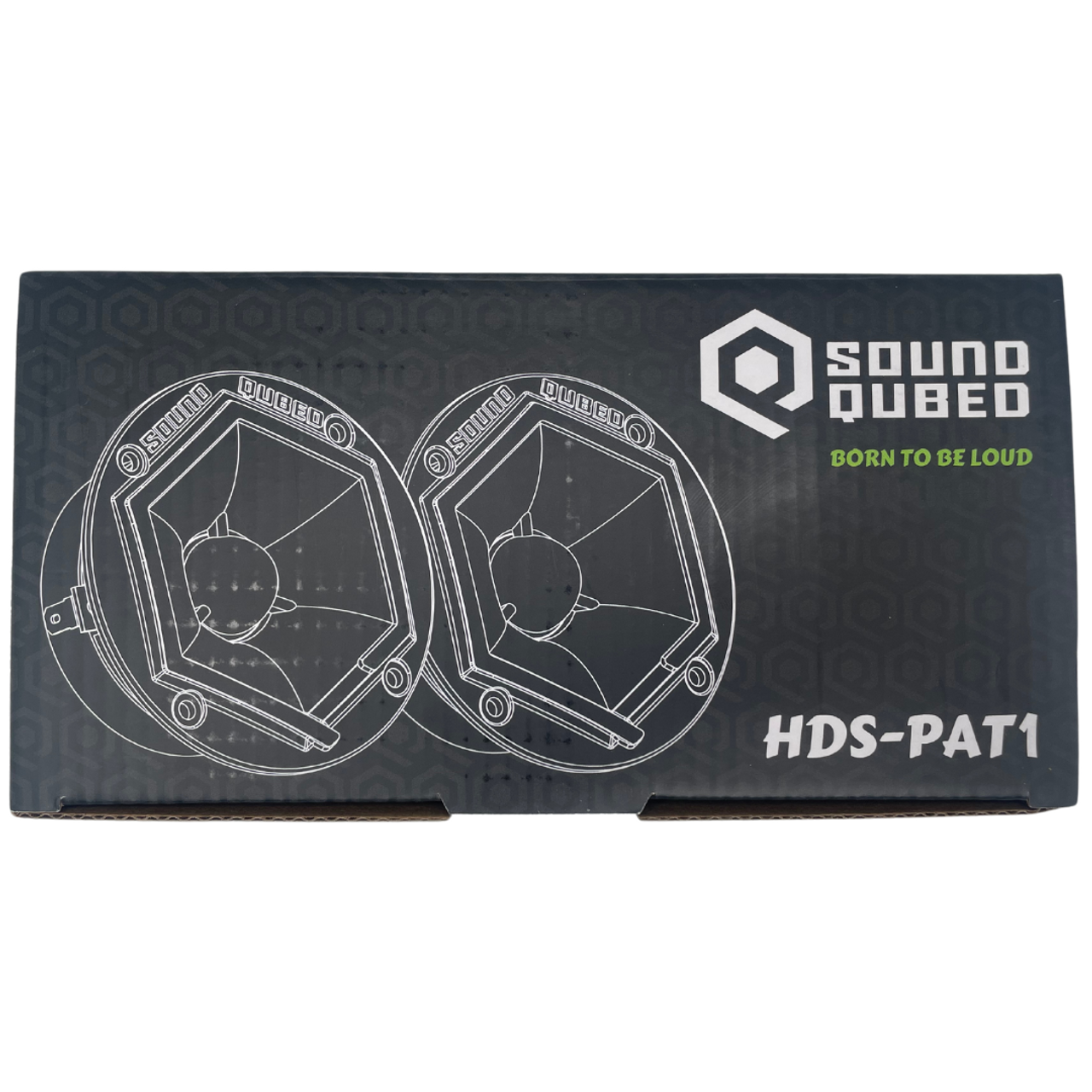 SoundQubed 3.8" HDS-PAT1 Q-Shaped Pro Audio Tweeter