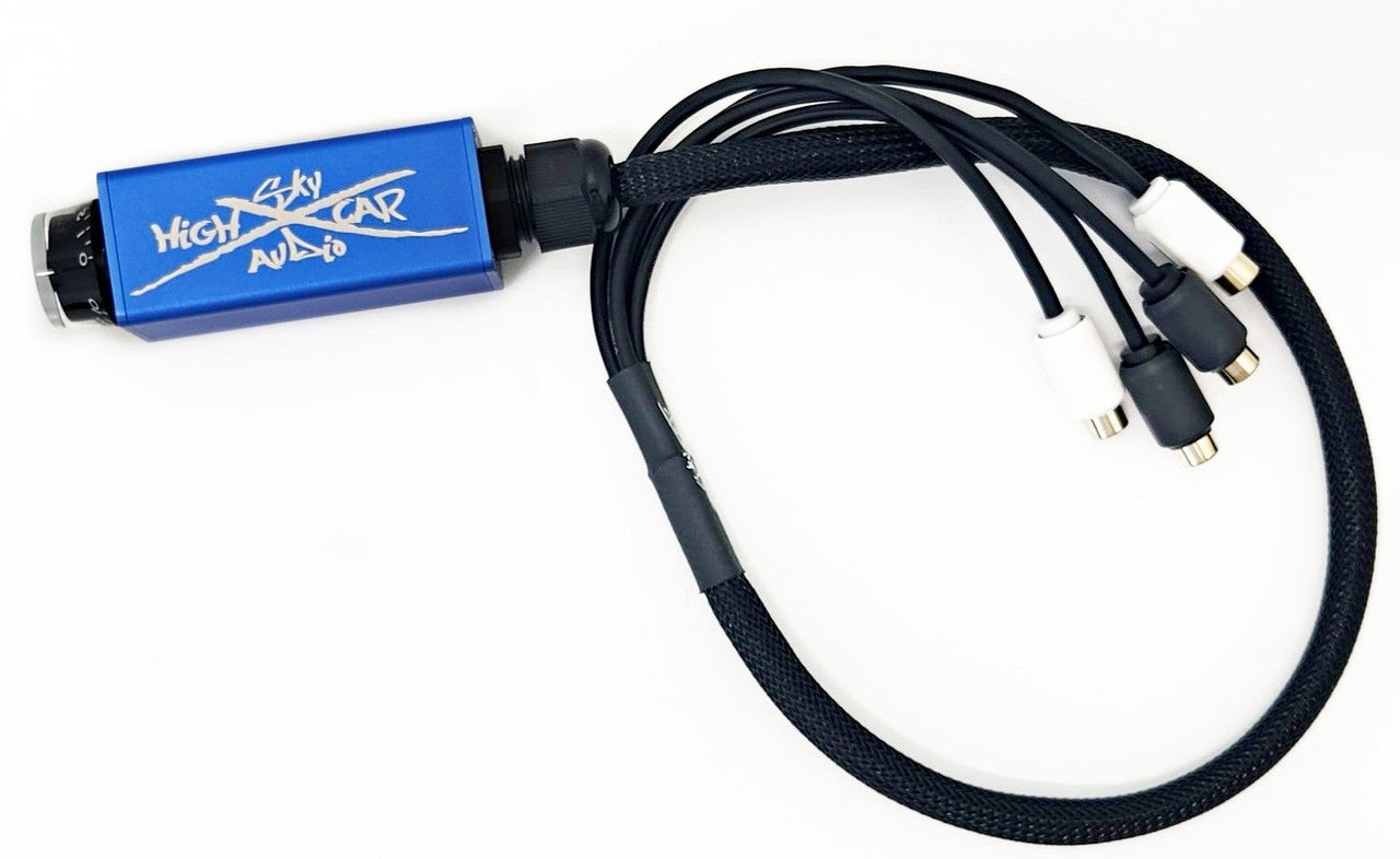 Sky High Car Audio Aluminum Universal RCA Bass Knob