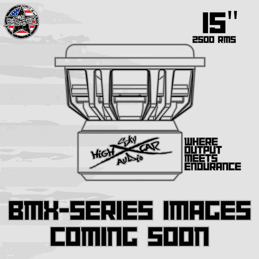 Sky High Car Audio BMX Series 15" Subwoofer