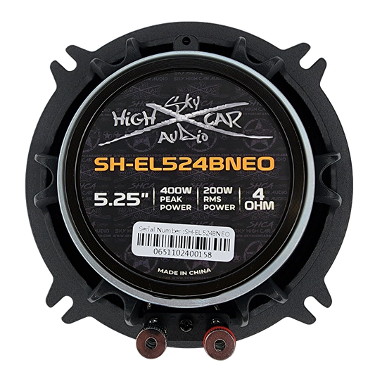 Sky High Car Audio SH-EL524BNEO 5.25" Neodymium Bullet Midrange Speaker