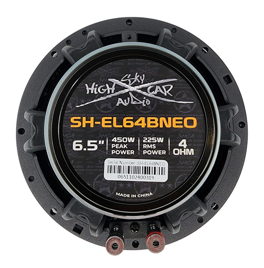 Sky High Car Audio SH-EL64BNEO 6.5" Neodymium Bullet Midrange Speaker