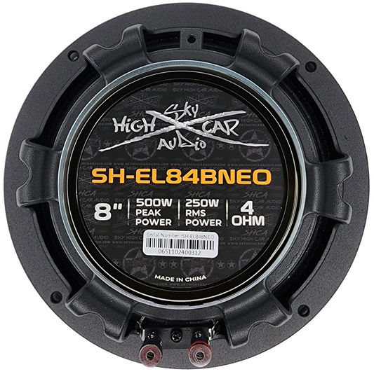 Sky High Car Audio SH-EL84BNEO 8" Neodymium Bullet Midrange Speaker