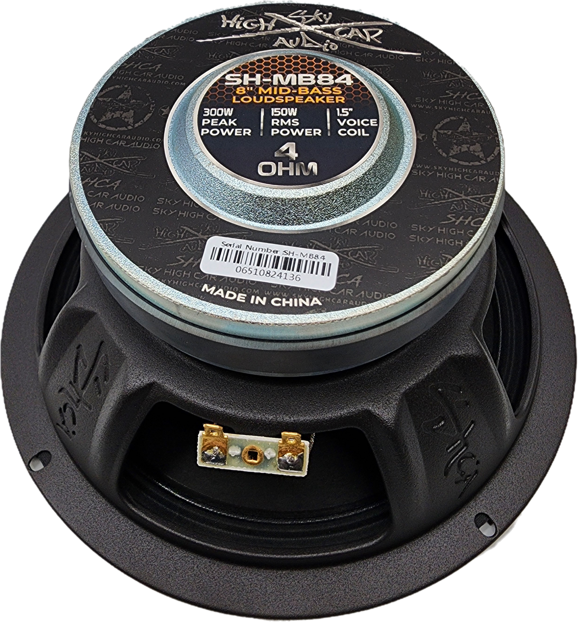 SHCA Pro Audio MB84 8" Mid-Bass Loudspeaker with 1.5" Voice Coil (Single)