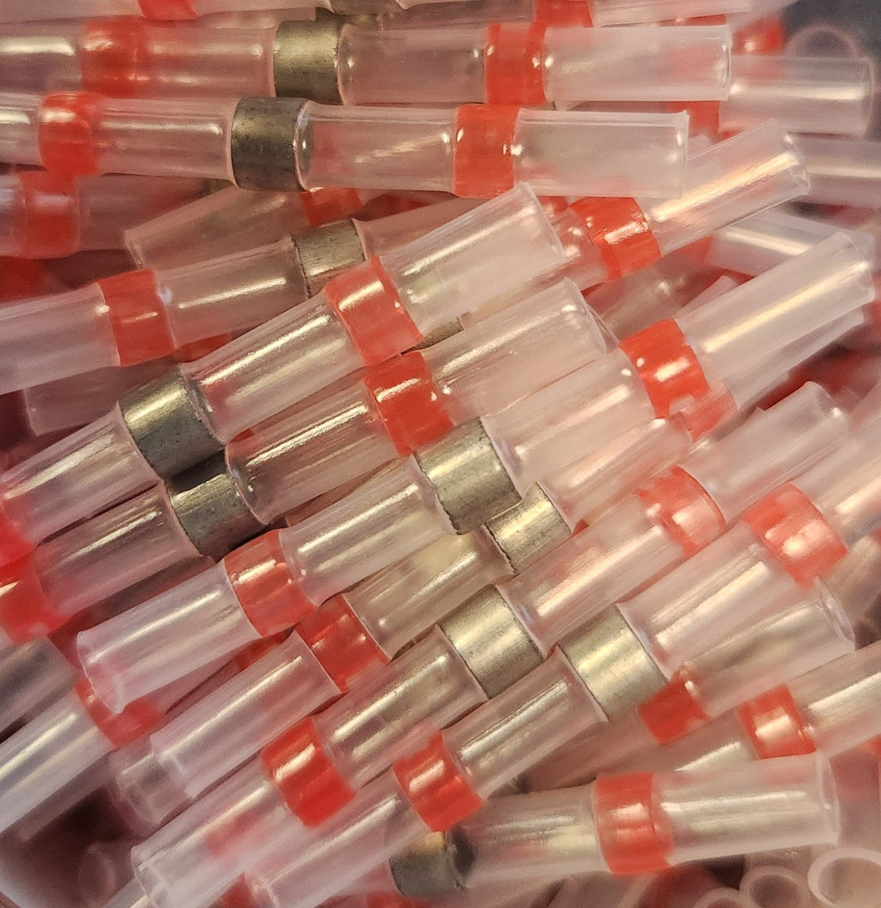 Sky High Car Audio Red Solder Seal Wire Connectors AWG 18-22 150 pc