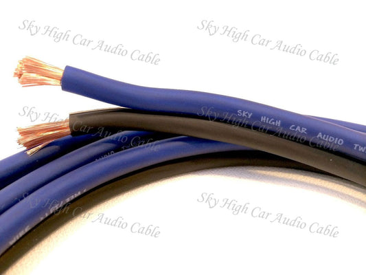 Sky High Car Audio CCA 8 Gauge Speaker Wire 100ft
