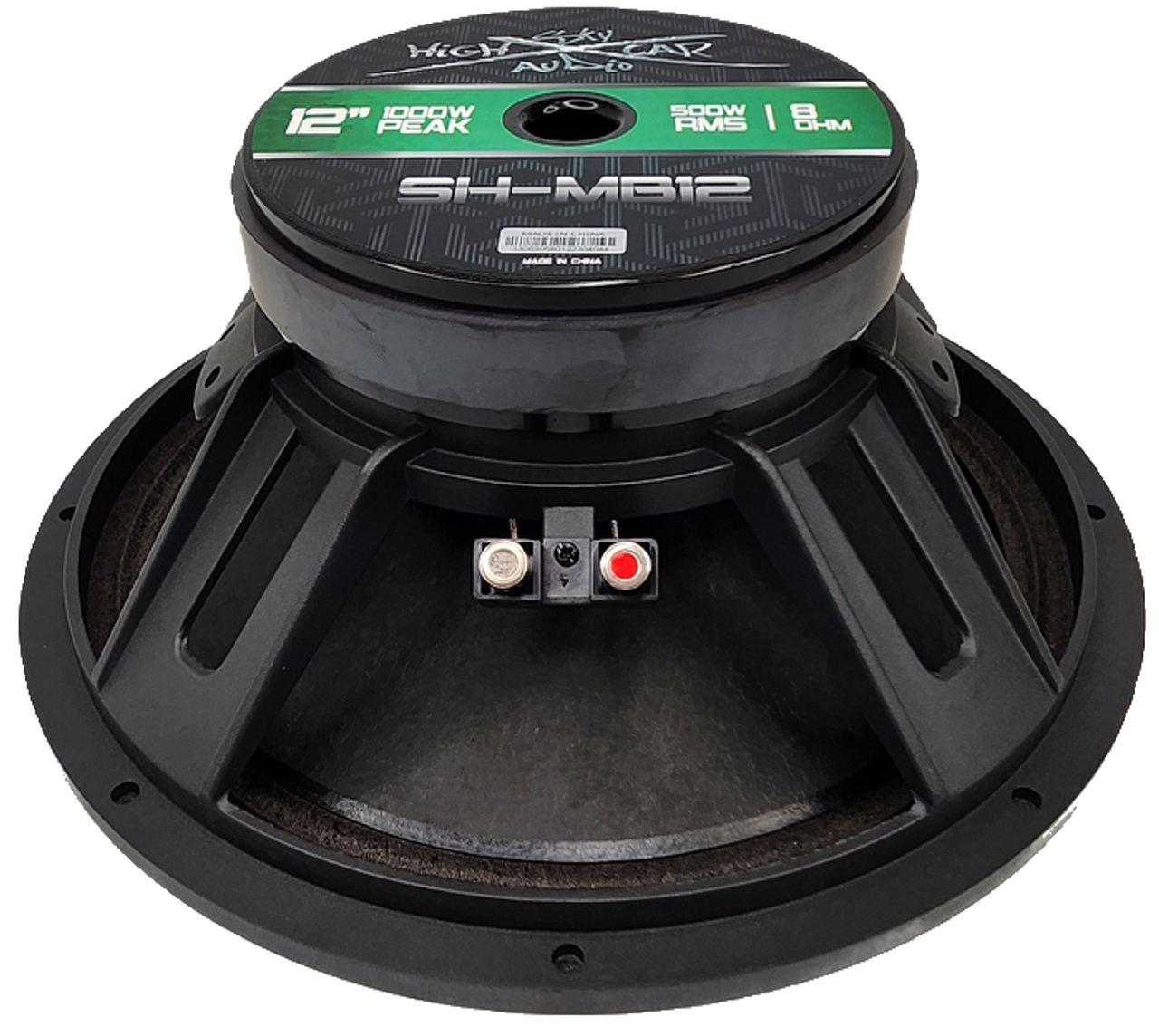 Sky High Car Audio SHCA Pro Audio MB12 – 12" Midbass Loudspeaker 1000 Watts 8 Ohm (Single) - Audio Sellerz