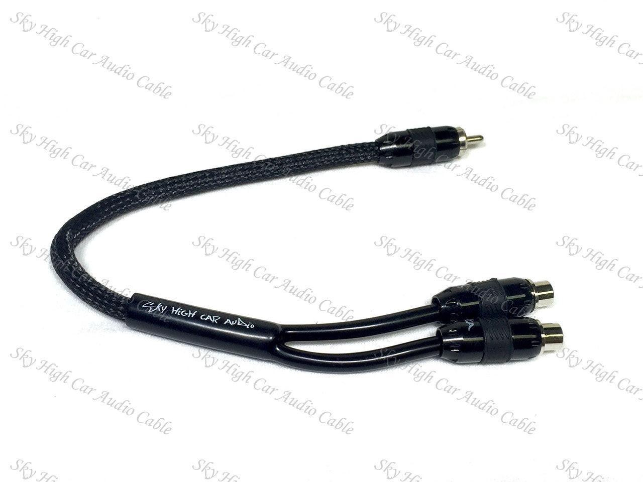 Sky High Car Audio Premium Y Splitter - Audio Sellerz