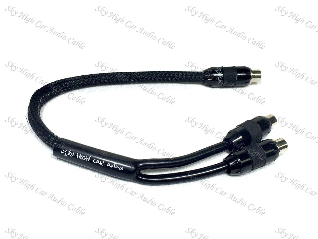 Sky High Car Audio Premium Y Splitter - Audio Sellerz