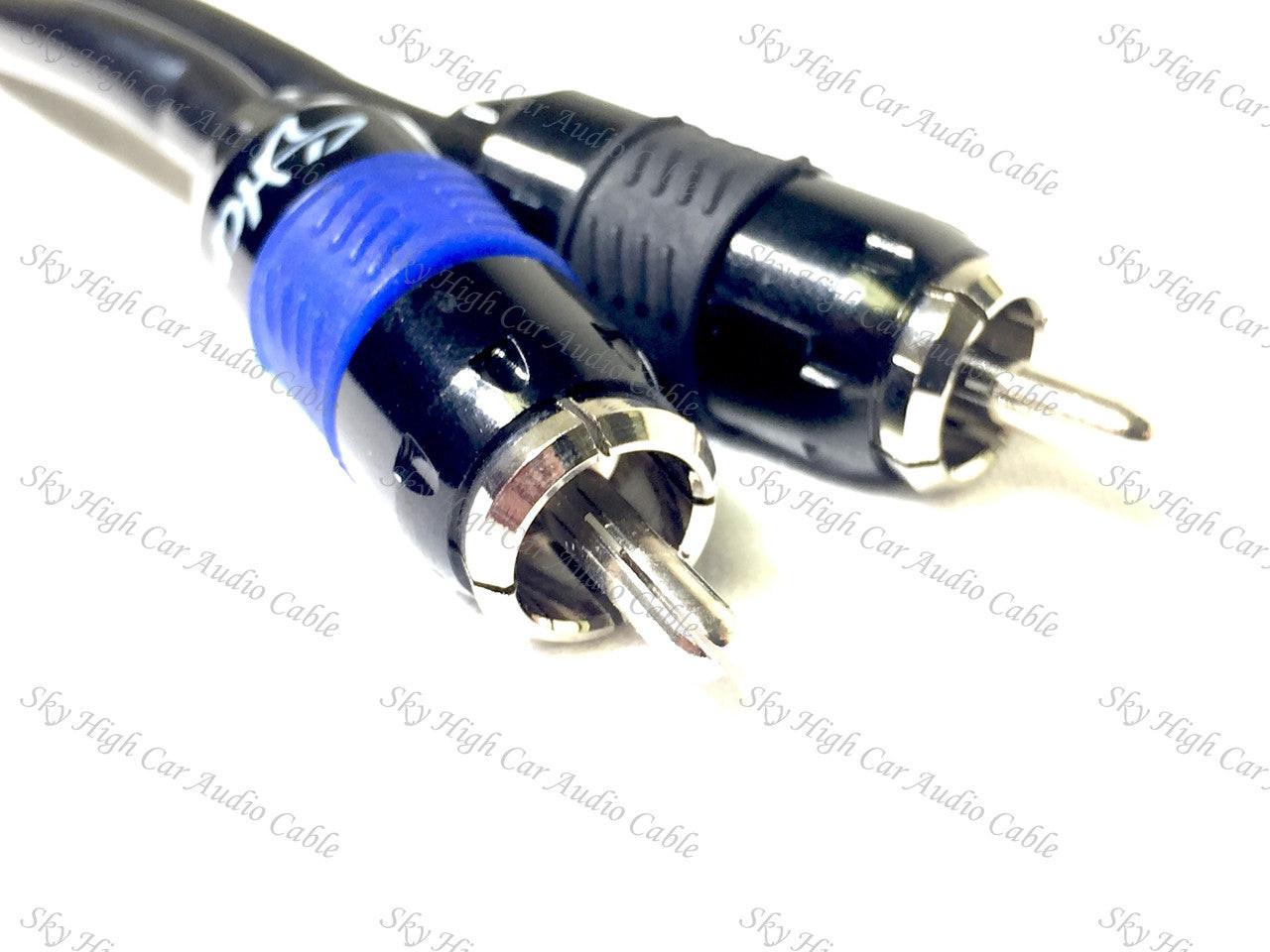 Sky High Car Audio Premium 2-Channel RCA 1.5ft-20ft - Audio Sellerz