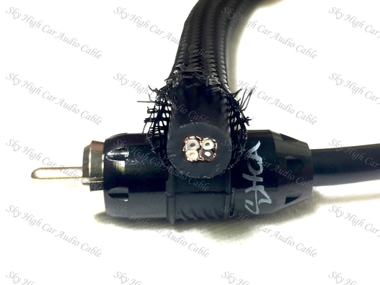 Sky High Car Audio Premium 2-Channel RCA 1.5ft-20ft - Audio Sellerz