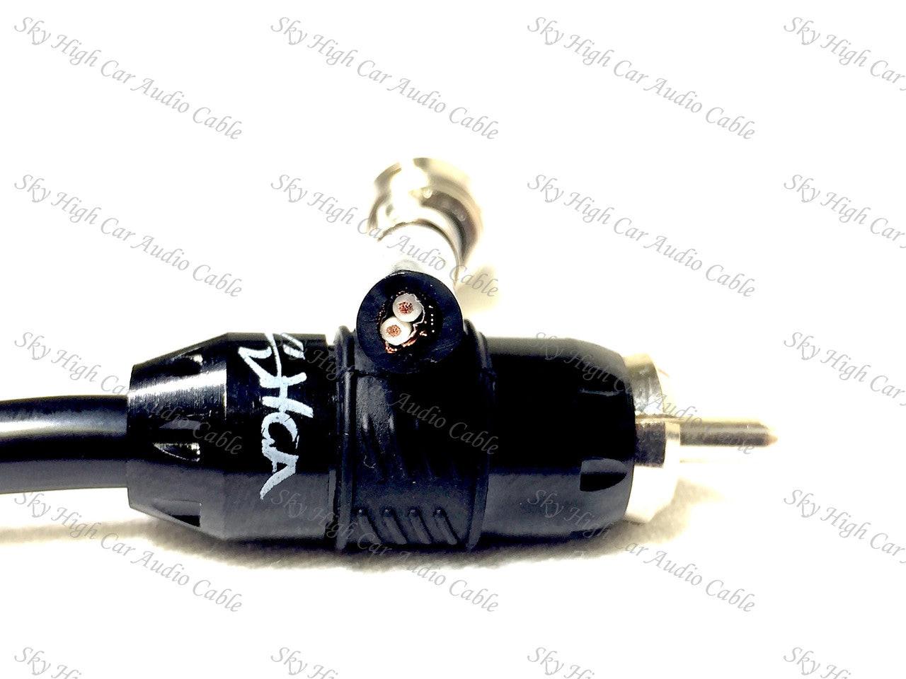 Sky High Car Audio Premium 2-Channel RCA 1.5ft-20ft - Audio Sellerz
