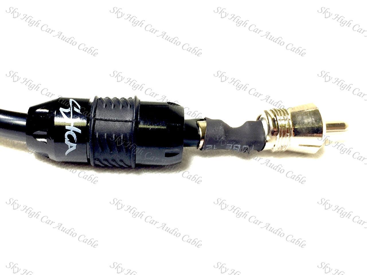 Sky High Car Audio Premium 2-Channel RCA 1.5ft-20ft - Audio Sellerz