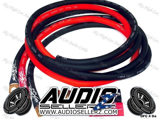 Sky High Car Audio 4ga OFC Big 3