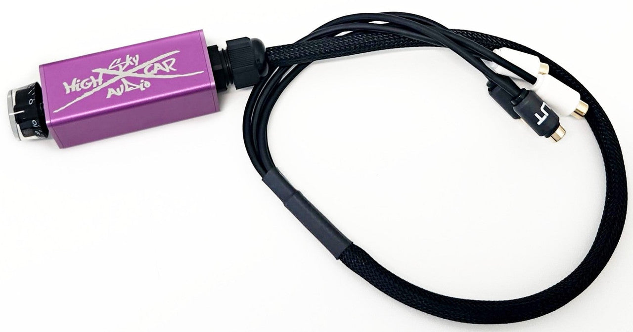 Sky High Car Audio Aluminum Universal RCA Bass Knob